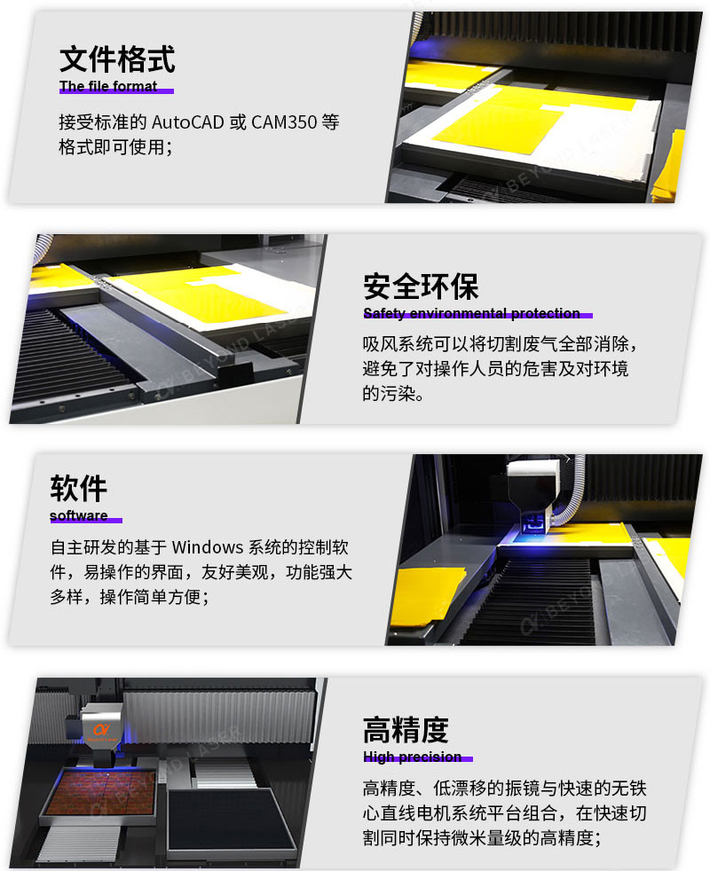 FPC外型雙工位激光切割機(jī)的優(yōu)勢