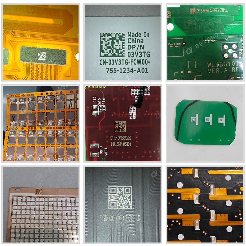 PCB大幅面自動激光打碼機應用